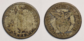 Philippines 1917 10 Centavos P190190 combine shipping0