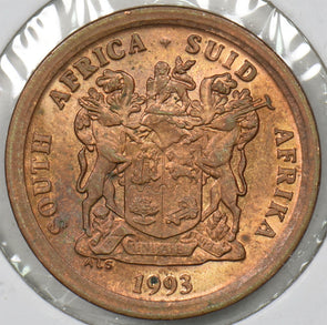 South Africa 1993 5 Cents Blue Crane animal P900287 combine shipping1