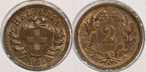 Switzerland 1936 2 Rappen P290338 combine shipping0