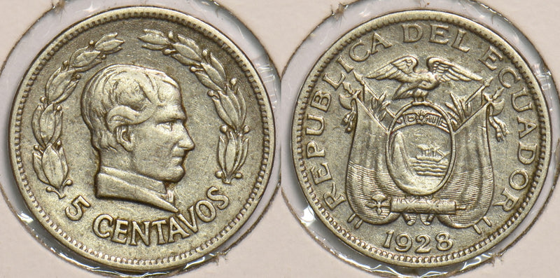Ecuador 1928 5 Centavos P240014 combine shipping0