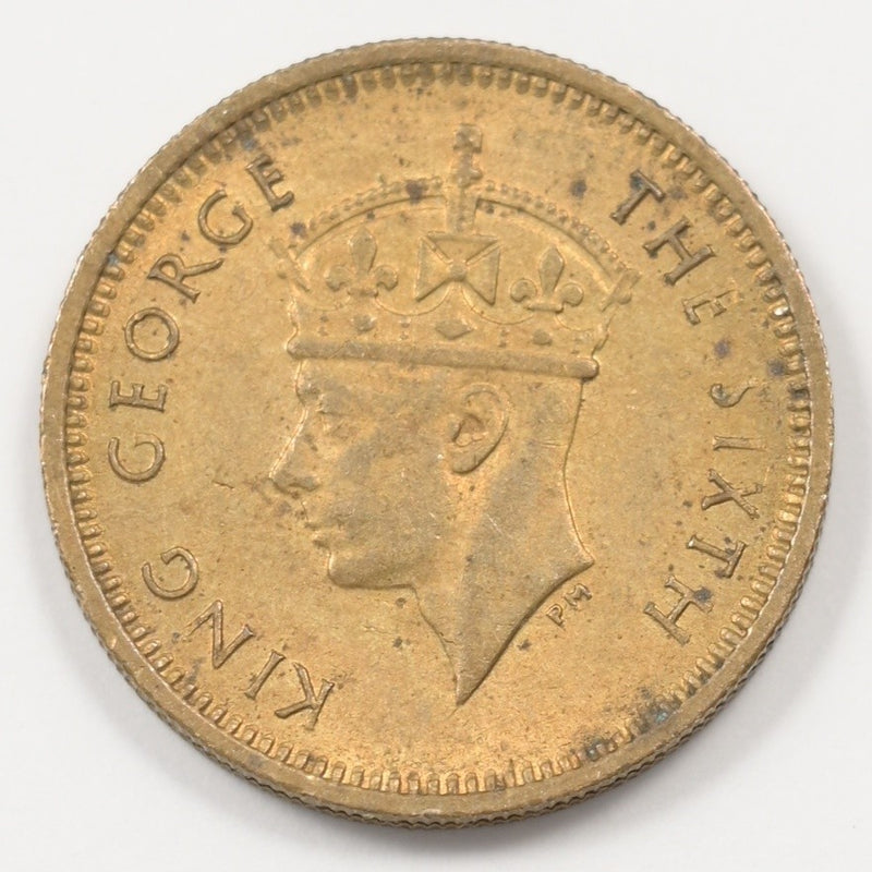 Hong Kong 1950 George VI 5 Cents P9041180