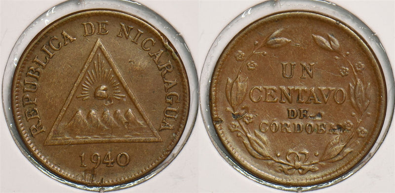 Nicaragua 1940 Centavo P290160 combine shipping0