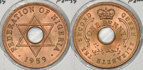 Nigeria 1959 Penny P290411 combine shipping0