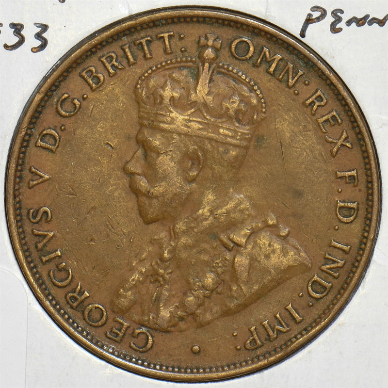Australia 1933 Penny P190110 combine shipping0