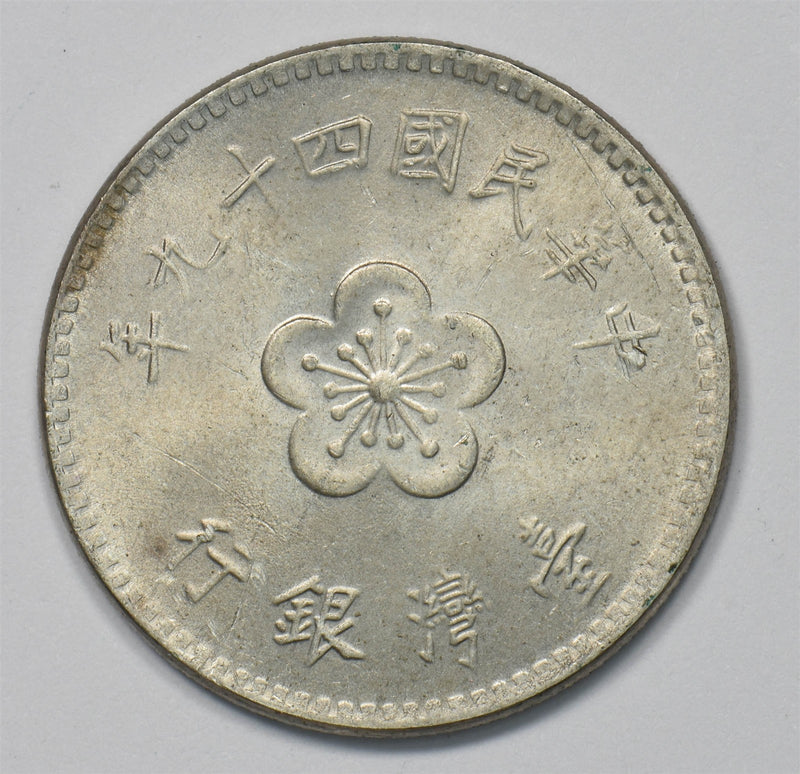 Taiwan 1960-1980 New Dollar Plum blossom P903436 combine shipping0