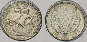 Portugal 1947 2 1/2 Escudos P190298 combine shipping0