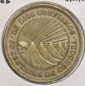 Nicaragua 1956 50 Centavos P240029 combine shipping2