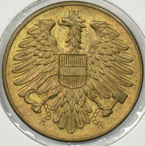 Austria 1954 20 Groschen Eagle animal P190418 combine shipping0