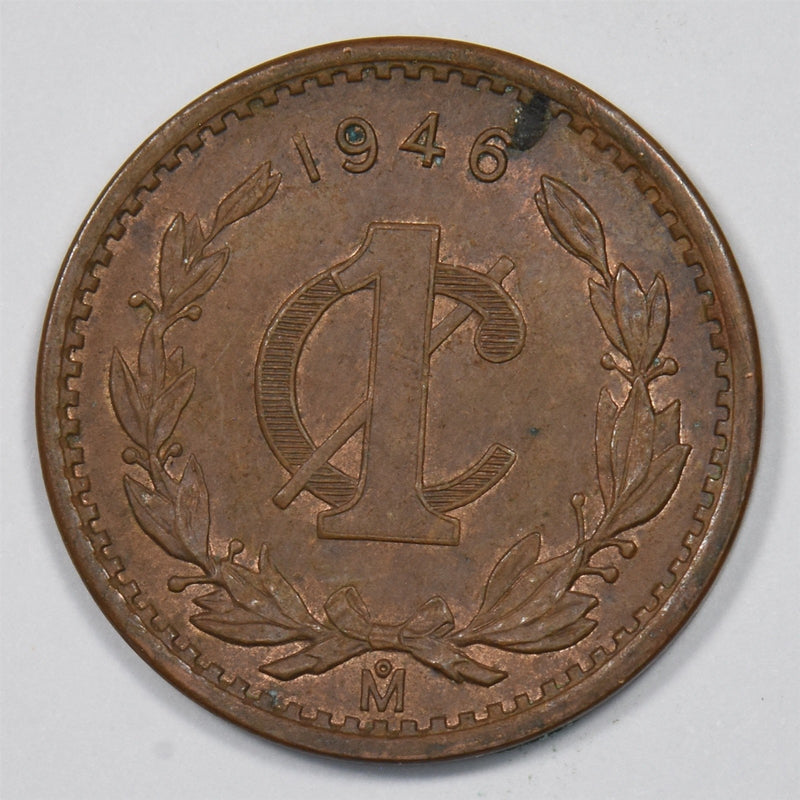 Mexico 1946-MO Coat of Arms Centavo P9025380