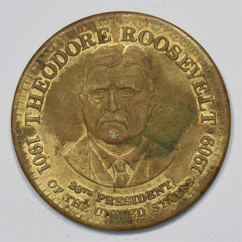 1901-1909 Theodore Roosevelt Presidential Commemorative Medal/Token P9030910