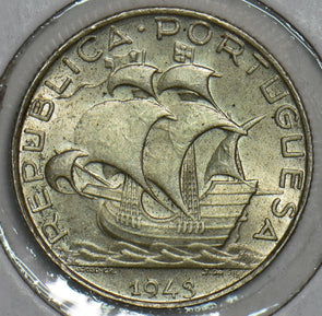 Portugal 1943 2 1/2 Escudos UNC P290087 combine shipping0