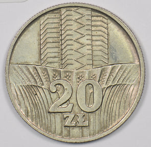 Poland 1973 20 Zlotych P190279 combine shipping2