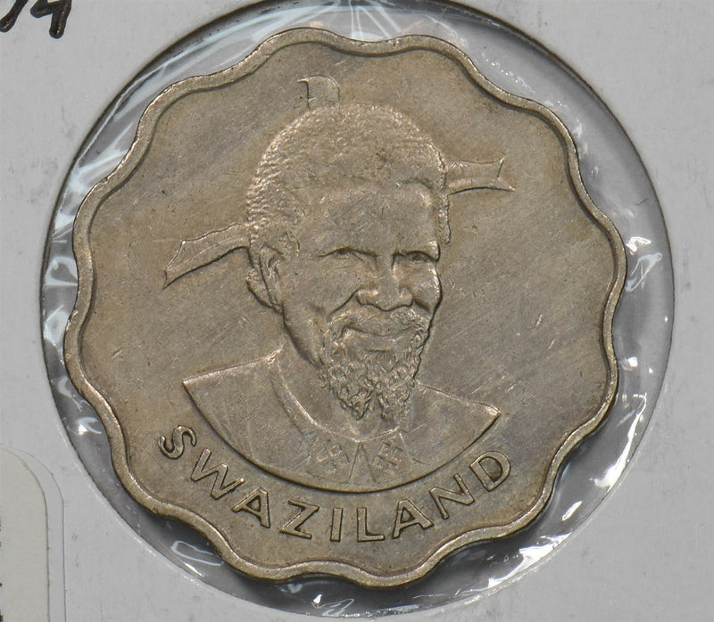 Swaziland 1974 20 Cents Sobhuza II P150842 combine shipping0