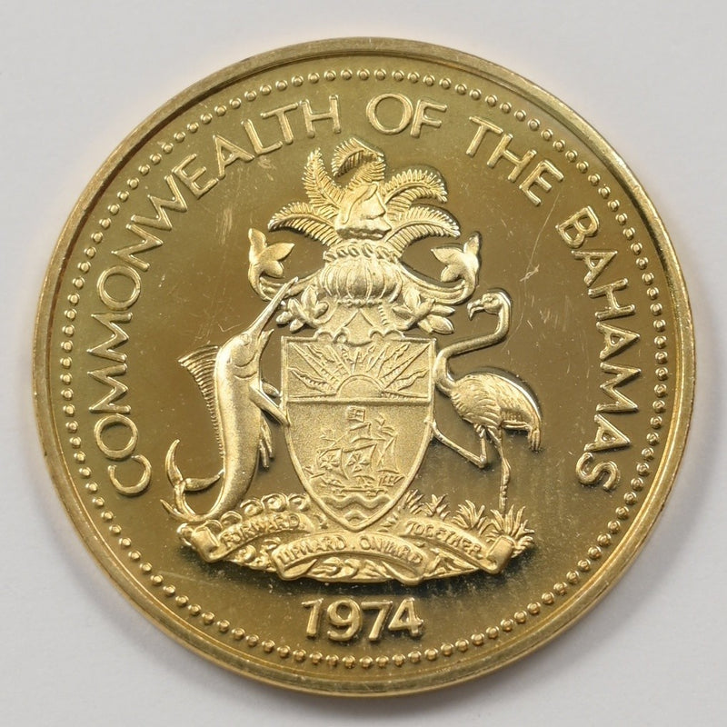Bahamas 1974 Commonwealth Cent Proof P9040940