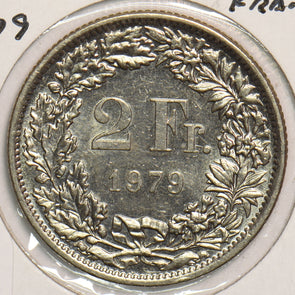 Switzerland 1979 2 Francs P150096 combine shipping2