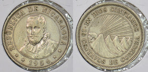 Nicaragua 1956 10 Centavos P290410 combine shipping0