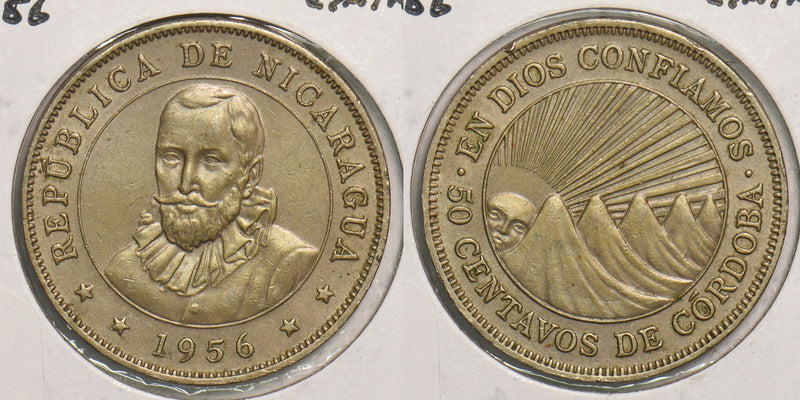 Nicaragua 1956 50 Centavos P240029 combine shipping0