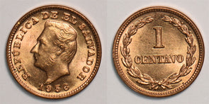 El Salvador 1956 Centavo P190209 combine shipping0