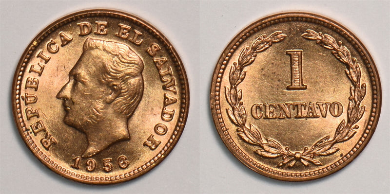 El Salvador 1956 Centavo P190209 combine shipping0