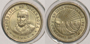 Nicaragua 1965 5 Centavos P290269 combine shipping0