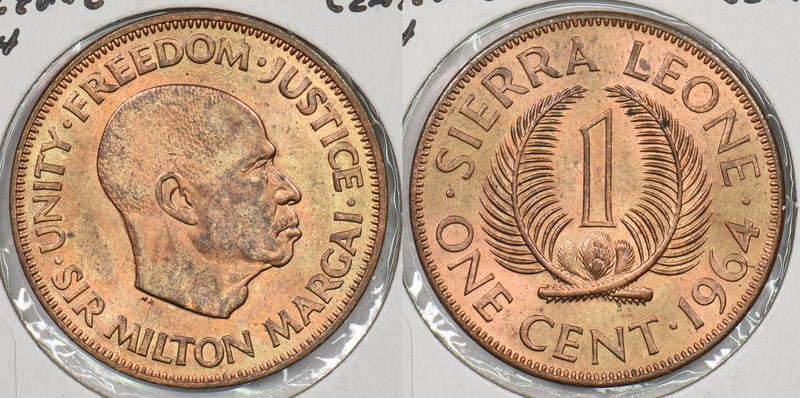 Sierra Leone 1964 Cent P190349 combine shipping0
