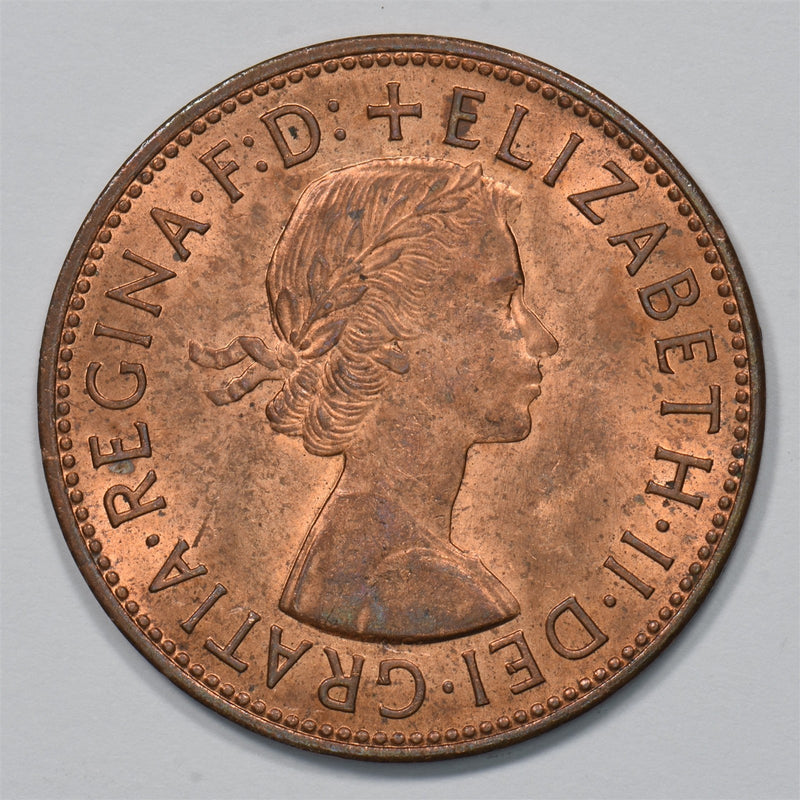 United Kingdom 1967 Elizabeth II Large Penny P9029440