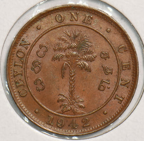 Ceylon 1942 Cent P290211 combine shipping2