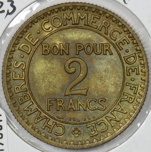 France 1923 2 Francs P190617 combine shipping1