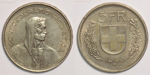 Switzerland 1968 5 Francs P150139 combine shipping0