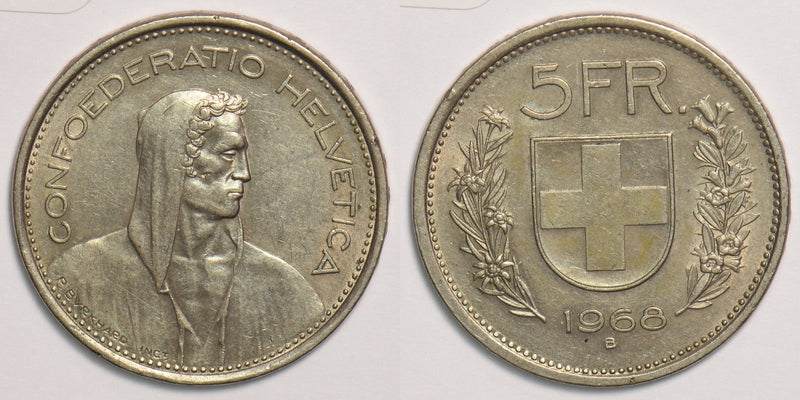 Switzerland 1968 5 Francs P150139 combine shipping0