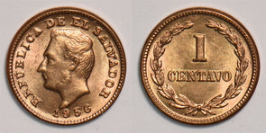 El Salvador 1956 Centavo P190208 combine shipping0