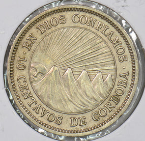 Nicaragua 1964 10 Centavos P290362 combine shipping2