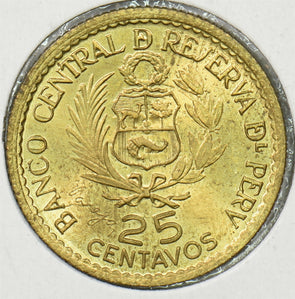 Peru 1965 25 Centavos P150207 combine shipping1