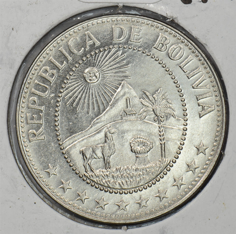 Bolivia 1972 Republic 50 Centavos P1513210