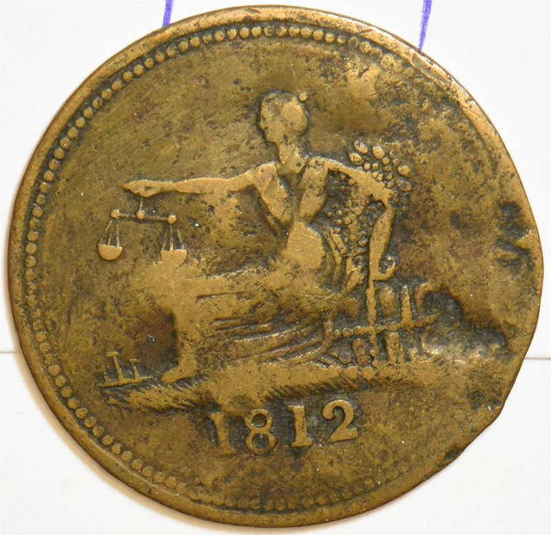 Great Britain 1812 Condor Token/Half Penny P190032 combine shipping0