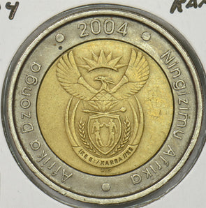 South Africa 2004 5 Rand Wildebeest animal P900290 combine shipping1