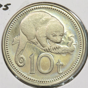 Papua New Guinea 1975 10 Toea Cuscus animal P150198 combine shipping0