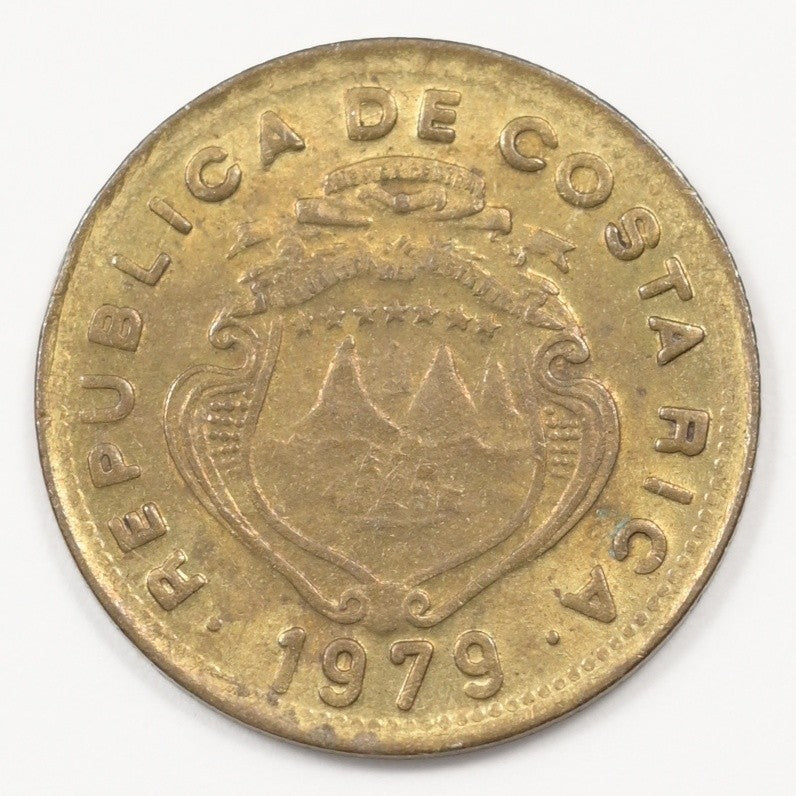 Costa Rica 1979 Second Republic 5 Céntimos P9041410