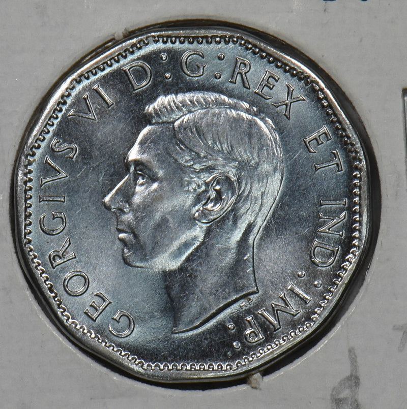 Canada 1944 5 Cents CH UNC King GeorgeVI P150838 combine shipping0