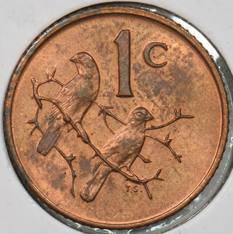 South Africa 1971 Cent Sparrows animal P900382 combine shipping0