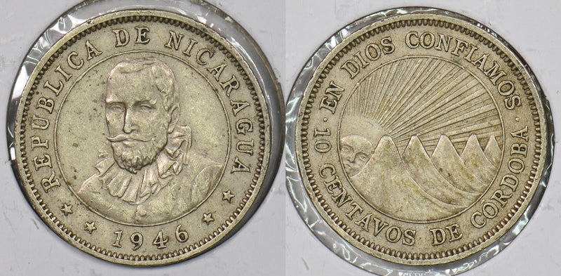 Nicaragua 1946 10 Centavos P290415 combine shipping0
