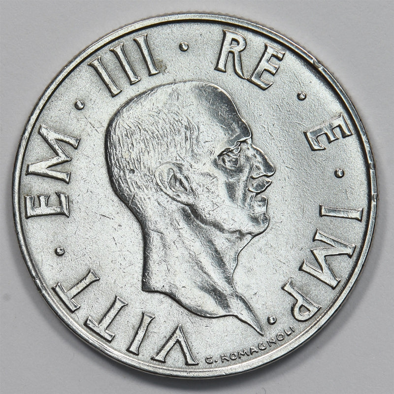 Italy 1939-R Vittorio Emanuele III 2 Lire P9025670