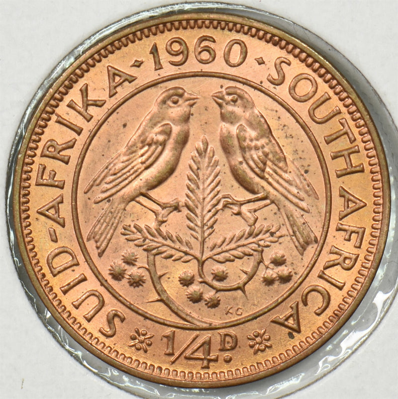 South Africa 1960 1/4 Penny P900366 combine shipping0