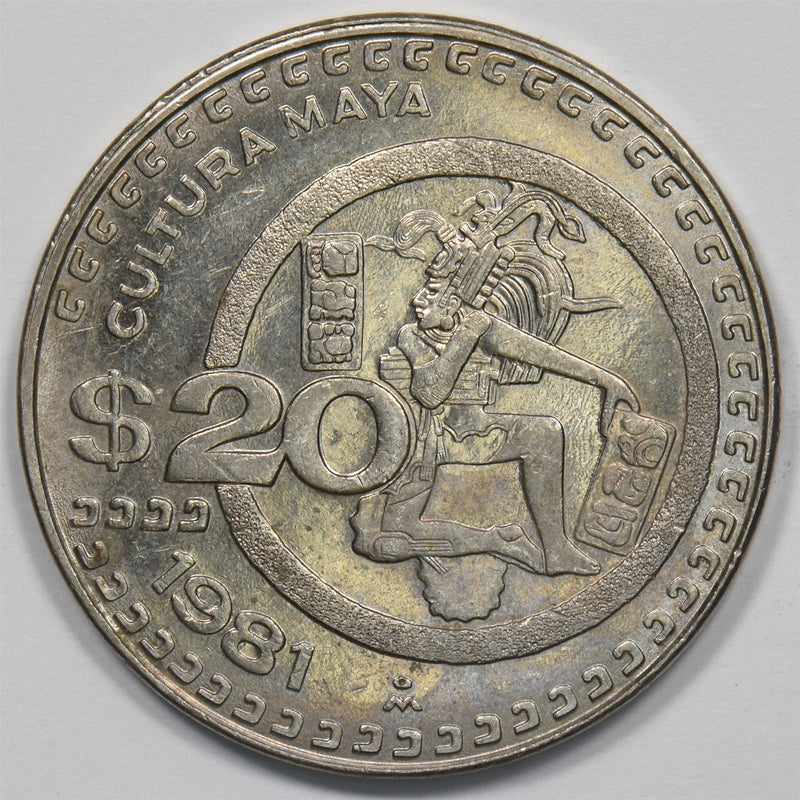 Mexico 1981-MO Cultura Maya 20 Pesos P1911440