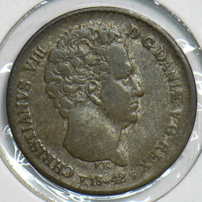 Denmark 1842 1 1/4 Schilling P490039 combine shipping0