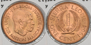 Sierra Leone 1964 Cent P190223 combine shipping0