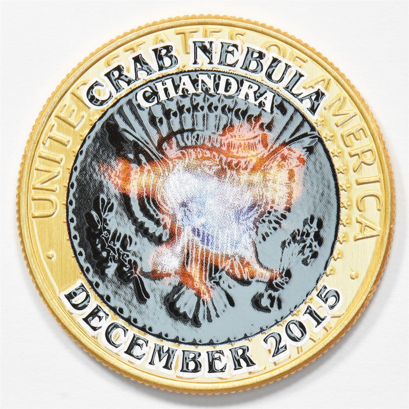 2015-P Kennedy Colorized Crab Nebula Chandra Commemorative Half Dollar P2401980