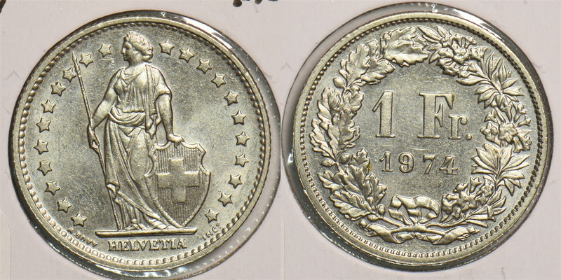 Switzerland 1974 Franc P190157 combine shipping0