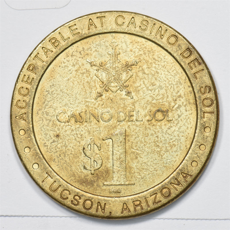 Casino of the Sun- Tuscan, Arizona $1 Token P9030740