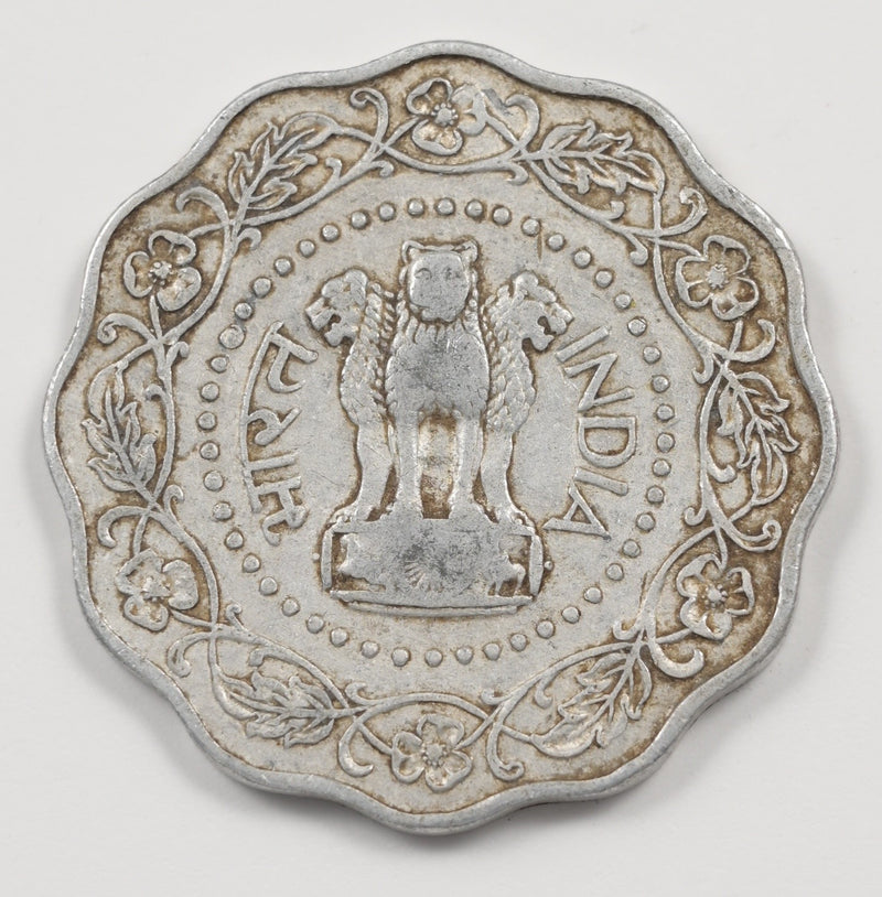 India 1972 Ashoka Lion 10 Paise P9042860